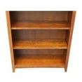 thumbnail image 7 of Bowery Hill Solid Wood Shaker Styled Bookcase - 72"H in Espresso, 7 of 7