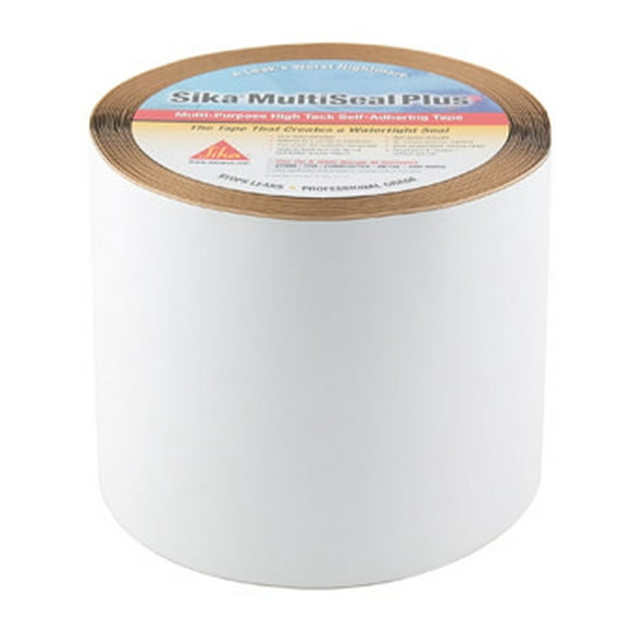 AP Roof Repair Tape 017-404033 Sika Multiseal Plus; Use To Seal Roof Joints/Tears/Flashings/Gutters; For Use On Multiple Roof Surfaces; Self Adhering Thermoplastic Polyolefin TPO Membrane