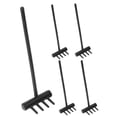 thumbnail image 1 of 5Pcs Sand Rake For Beach Black Plastic Path Design Home Decoration Sandbox, 1 of 9