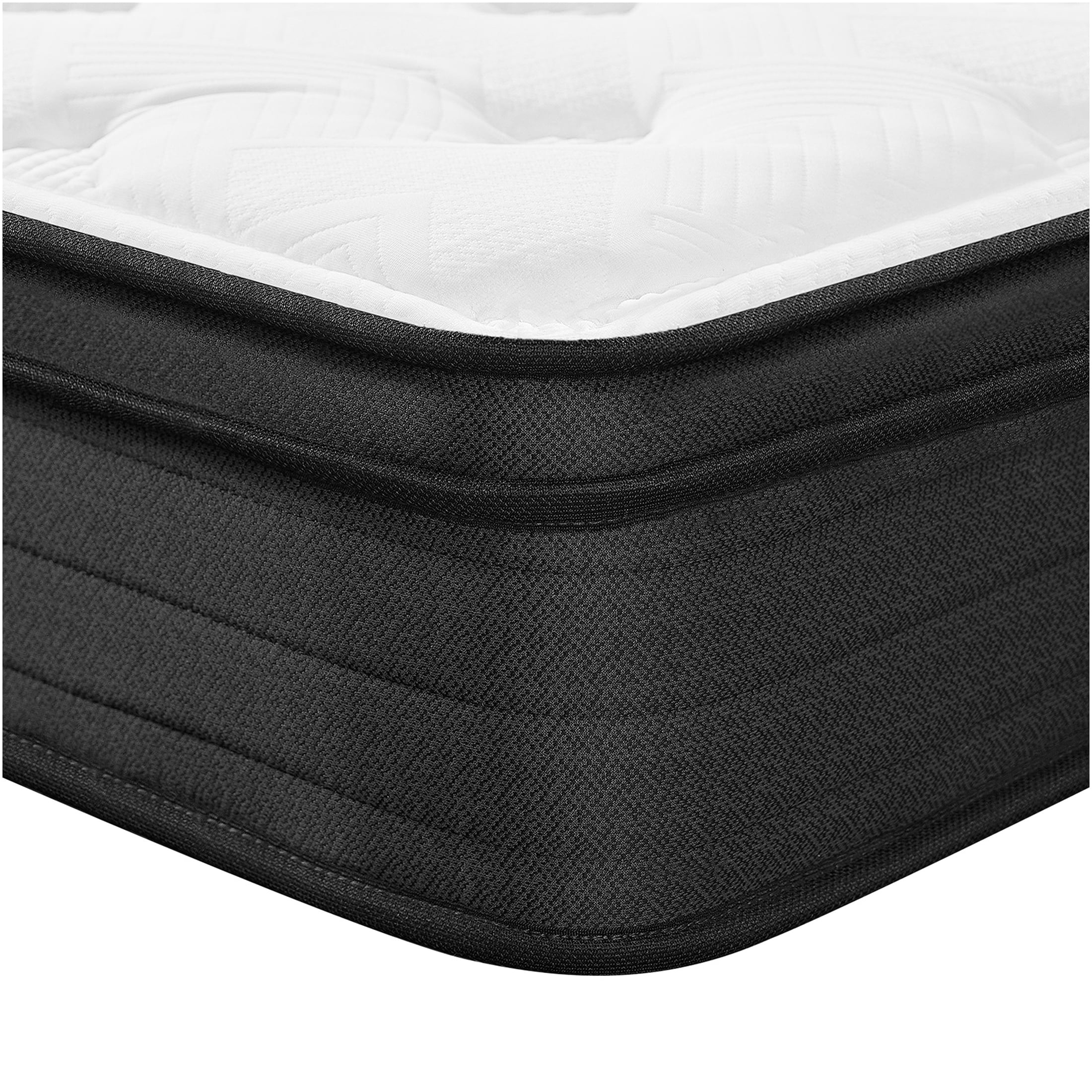 JERFIT 10 Inch King Hybrid Mattress, Medium Firm Feel, Gel Memory Foam Pocketed Innerspring for Support, Cooling, Pressure Relief, CertiPUR-US Certified, Bed-in-a-Box