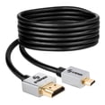 thumbnail image 1 of Cable Micro HDMI a HDMI Steren Ultra Delgado 1.8m 295-826, 1 of 6
