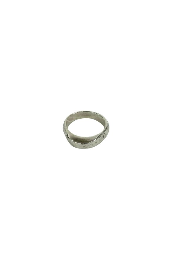 Pre-Owned TIFFANY&Co. Tiffany Knife Edge Ring, 925 Sterling Silver, Men's and Women's Item No....