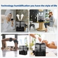 thumbnail image 2 of Mistvibe 6L Ultrasonic Cool Mist Humidifier for Bedroom Large Room, 3‑Level Mist, 360° Rotatable Nozzle, Quiet Humidifier for Home Office Nursery White, 2 of 10
