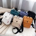 thumbnail image 5 of Leisure messenger bag Women's small bag Fashion corduroy bag Shoulder bag, 5 of 5