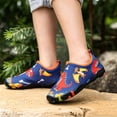 thumbnail image 4 of FUZHIQ Kids Easy Pull Tab Water Shoes Boys Girls Barefoot Aqua Socks Non- Quick Dry Breathable Beach Pool Swim Toddler Shoes,6-7 Years, 4 of 5