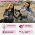 thumbnail image 4 of Hands Free Dog Leash, Adjustable Heavy Duty Bungee Waist Leash Belt for Medium Large Dogs Walking Running Hiking with Reflective, 4 of 8