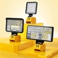 thumbnail image 2 of Cordless LED Emergency Work Light, Handheld Floodlight, Dual USB Charging, Compatible with Dewalt 20V Batteries, for Outdoor Camping  Emergency, 2 of 13