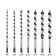 thumbnail image 1 of Juego de brocas para madera de 7 piezas 230 mm Sds Plus 6 8 10 12 14 18 mm Brocas para madera, 1 of 3