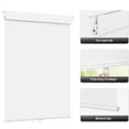 thumbnail image 5 of LazBlinds No Drill Blinds for Indoor Windows, Blackout Roller Shades, Cordless Window Blinds, Thermal Insulated Fabric UV Protection, for in Home and Office, 30.5" W x 48" H, White, 5 of 6