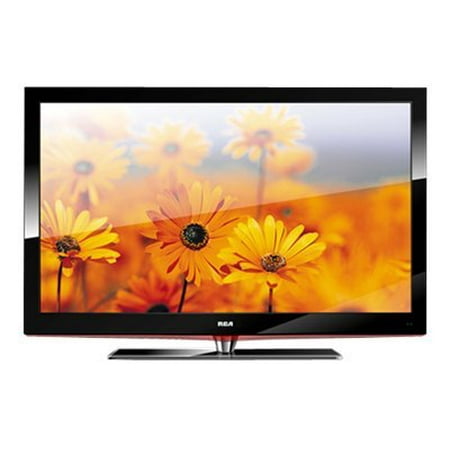 RCA 26LA30RQD - 26" Diagonal Class LCD TV - with built-in DVD player - 720p 1366 x 768 - piano black