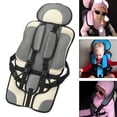 thumbnail image 1 of ASITO DE AUTOMÓVIL SIMPLE, ASITO DE SEGURIDAD PARA NIÑOS SIN DESLIZAMIENTO PLEGABLE PARA VACACIONES PARA NIños Pequeños, 1 of 7