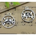 thumbnail image 5 of U8MO 6~50pc Jewelry Making DIY Birds Alloy Charm Pendant 23x20mm-20pcs, 5 of 5