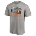 thumbnail image 2 of Men's Heather Gray San Diego Padres Cooperstown Collection Winning Time T-Shirt, 2 of 3