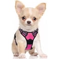 thumbnail image 1 of rabbitgoo Dog Harness  No-Pull Pet Harness with 2 Leash Clips  Adjustable Soft Padded Dog Vest  Reflective No-Choke Pet Oxford Vest with Easy Control Handle for Large Dogs Orange L, 1 of 9