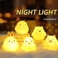 thumbnail image 1 of Cute Night Light Animal Led Night Lamp Portable Baby Night Light Creative Sleep Light for Kid Baby, 1 of 9