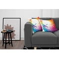 thumbnail image 3 of Ambesonne Sports Throw Pillow Cover 2 Pack, Basketball Player Jumps, 16", Multicolor, 3 of 7