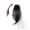 Natural black, variant on Wavy Side Bangs Hair Wigs 2-Piece Set - Clip-In Synthetic Hair Extensions for Women