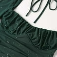thumbnail image 6 of Hvot&aat Womens Sexy Sequin Sparkly Glitter Dress Off Shoulder Long Sleeve Party Club Going Out Mini Dresses, 6 of 7