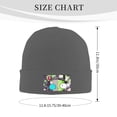thumbnail image 3 of Invader Zim Stretchable Knitted Beanie Hat Unisex Hat Daily Winter Warm Soft Skull Cap For Men Women, 3 of 7