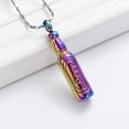 thumbnail image 3 of Beer Bottle Cremation Jewelry for Ashes Bar Urn Necklace Pendant Memorial Ash Jewelry Cremation Urn Necklace for Ashes for A Loss of the Loved One, 3 of 7