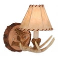 thumbnail image 1 of Vaxcel International WL33041NS Lodge 1L Wall Light - Noachian Stone, 1 of 4