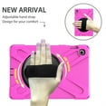 thumbnail image 4 of XYX Case for Samsung Galaxy Tab S5e 10.5 inch SM-T720/SM-T725 with 360 Degree Rotating, Hand Strap, Shoulder Strap, Rose, 4 of 7