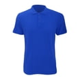 thumbnail image 1 of Anvil - Polo de manga corta liso para hombre/caballero Modelo Fashion Double (210 GSM) - Verano/ Vacaciones (Azul), 1 of 1