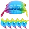 thumbnail image 4 of KAKOWELY scene decoration 6pcs Aluminum Balloons Balloon Birthday Balloons Inflatable Balloons Decorative Balloons Small Foil Balloons For Birthday Square Foil Balloons, 4 of 5