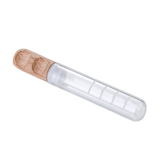 Tubo de vidrio Té suelto Folilista de hojas de té resistente al calor Infusor Drinkware Gadgets Gadgets Filtro reciclado presenta suministros de viaje Inevent HA060604-00B