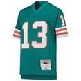 thumbnail image 2 of Youth Mitchell & Ness Dan Marino Aqua Miami Dolphins 1984 Legacy Retired Player Jersey, 2 of 3