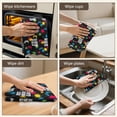 thumbnail image 6 of 2 Pcs Funny Kitchen Towels,Multicolor Controllers Games Icons Black Pattern Microfiber Dish Towels,Kitchen Tea Towels,Kitchen Towel Set (18" X 26"), 6 of 7