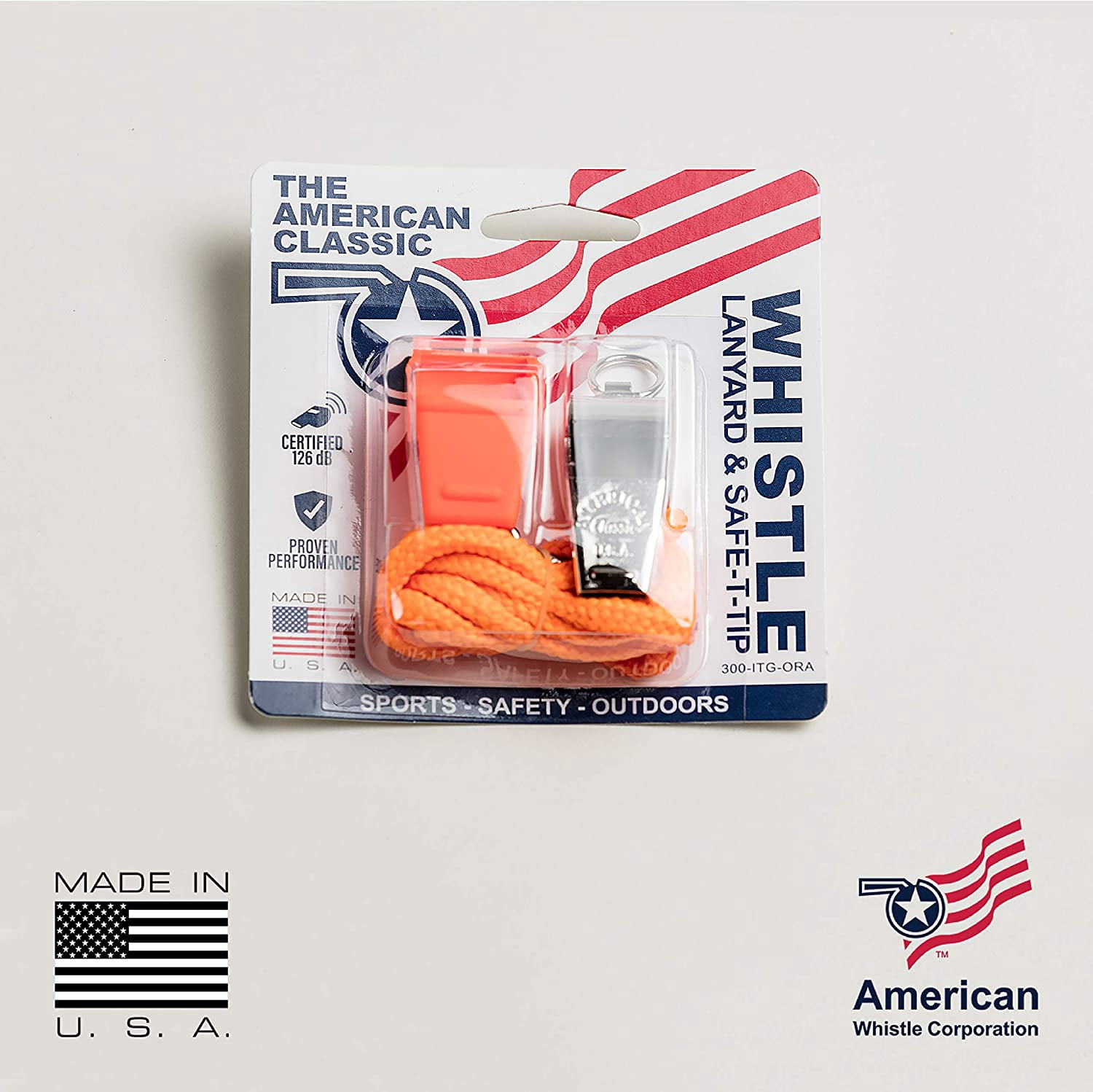 American Whistle Corporation American Classic Whistle - Orange