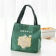 thumbnail image 3 of Toystoory Fiambrera con asa para el trabajo, escuela, contenedor de alimentos, bolso de mano, fiambrera de transporte portátil, cocina, estudiantes, Cocina y Comedor Cuadrado Verde Toystoory HA069240-03, 3 of 6