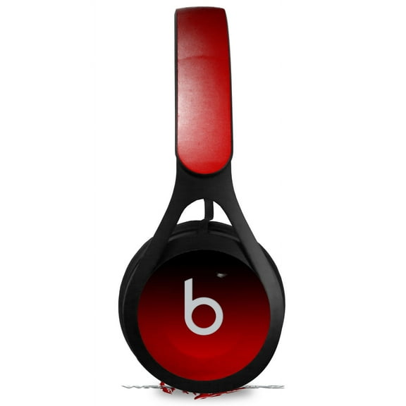 Skin Decal Wrap for Beats EP Smooth Fades Red Black HEADPHONES NOT INCLUDED
