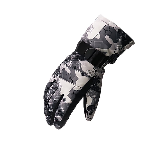 Agiferg Gants de Ski Imperméables et Résistants au Froid pour l'Extérieur