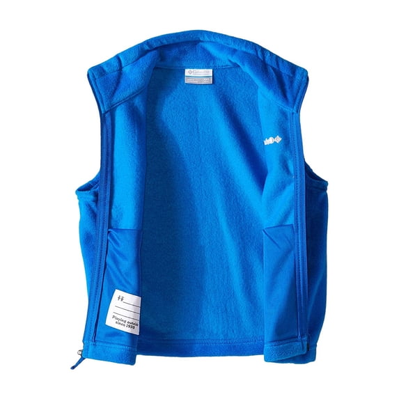 Columbia Kids Steens Mountain Fleece Vest (Little Kids/Big Kids) Super Blue
