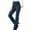 D#Dark Blue, variant on DPTALR Women's Solid Color Elastic Waisted Sports Casual Pants,Dark Blue,Size L