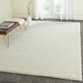 thumbnail image 2 of SAFAVIEH Laguna Neven Plush Solid Shag Area Rug, Ivory, 11' x 15', 2 of 5