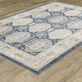 thumbnail image 2 of Woven Trends Davren Area Rug CAV07 - 6' X 9' - Blue Polyester Power loom Vintage Inspired, Traditional-Persian/Oriental, Family and Pet Friendly, Entryway, Dining, Living Room Rug, 2 of 4