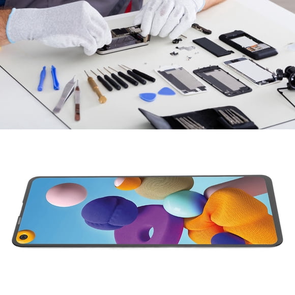 Pantalla de teléfono inteligente ANGGREK LCD 6,5 pulgadas para Galaxy A21S