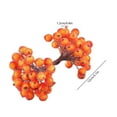 thumbnail image 4 of Cheapark 12mm Artificial Frosted Holly Berries - Faux Mini Fruit Decor, Simulated Berries for Christmas Tree Wreath Patio Table Holiday Accents, 4 of 6