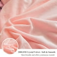 thumbnail image 6 of XeGe Cheetah Print Fluffy Faux Fur Duvet Cover Set, 3 Pieces Soft Plush Fuzzy Bedding Set(1 Faux Fur Leopard Print Comforter Cover + 2 Furry Pillow Cases), Zipper Closure(King, Black and Pink), 6 of 7