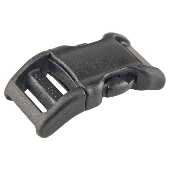 100 - 5/8 inch YKK Contoured Side Release Plastic Buckles