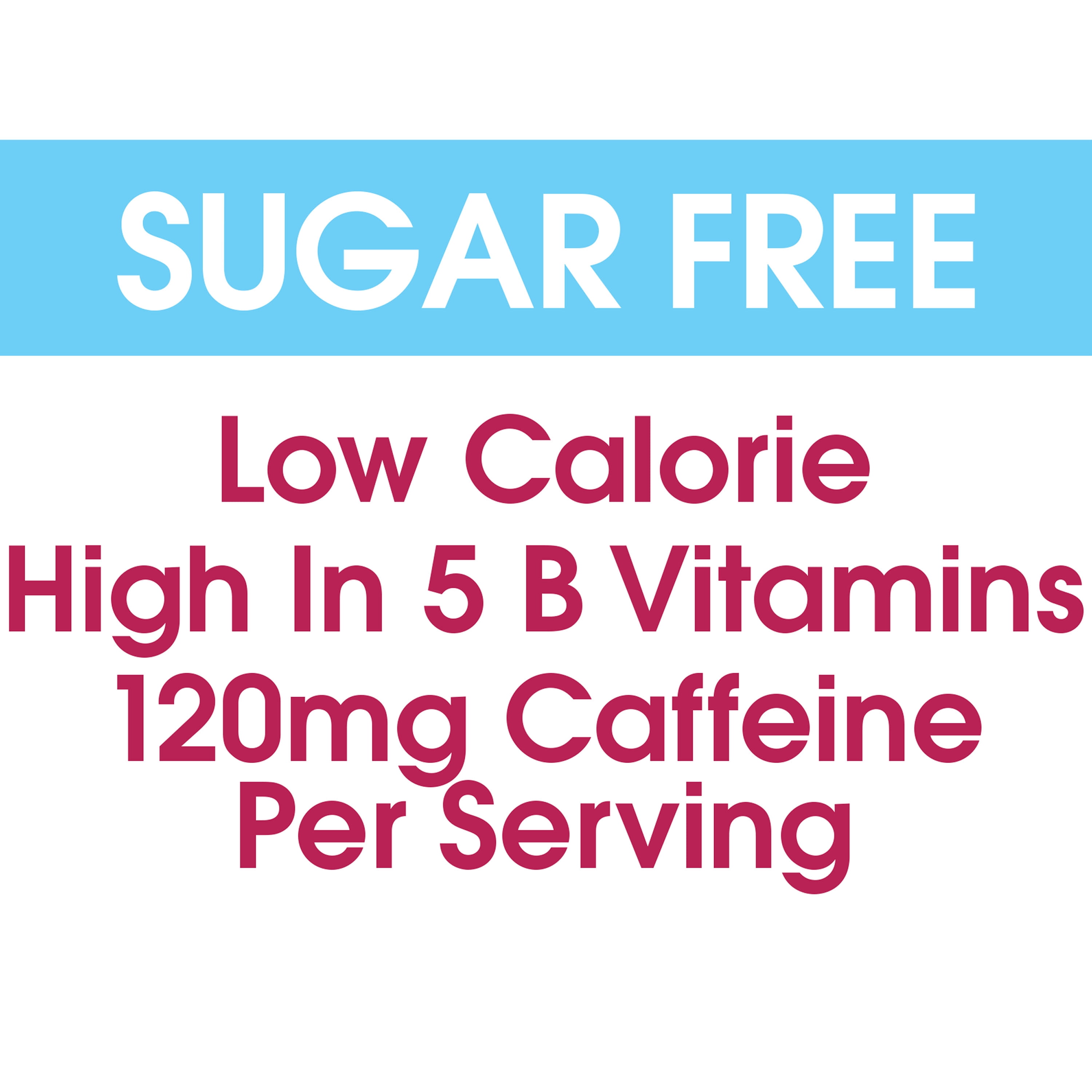 (12 pack) Great Value Sugar-Free Grape Energy Powdered Drink Mix, 1.1 oz, 10 Packets