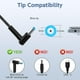 thumbnail image 4 of Cargador de 65 W, 19,5 V, 3,33 A, compatible con el portátil HP 17 ROLADA, 4 of 7