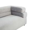 thumbnail image 5 of TOV Furniture Elsa Light Grey Velvet Sofa, 5 of 13