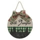 thumbnail image 2 of Letrero Colgante De Navidad, Letrero Colgante Decorativo De Madera De álamo Para El Hogar ANGGREK Christmas Round Hanging Sign, 2 of 8