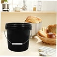 thumbnail image 4 of ELAYARD Heavy Duty Black Plastic Bucket with Leakproof Lid and Sturdy Handle for Household Storage and Utility Use, 4 of 6
