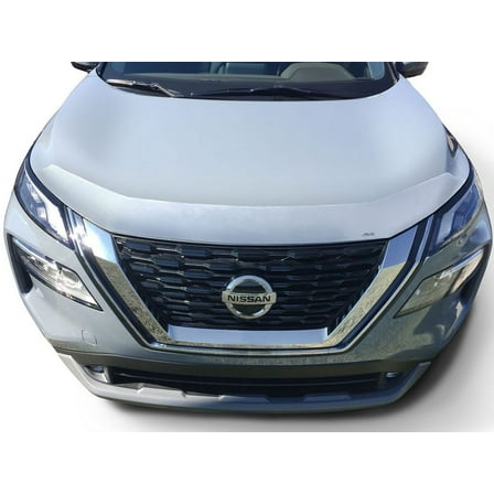 Auto VentShade (AVS) by RealTruck AeroSkin Chrome Bug Shield Compatible with 2021-2024 Nissan Rogue
