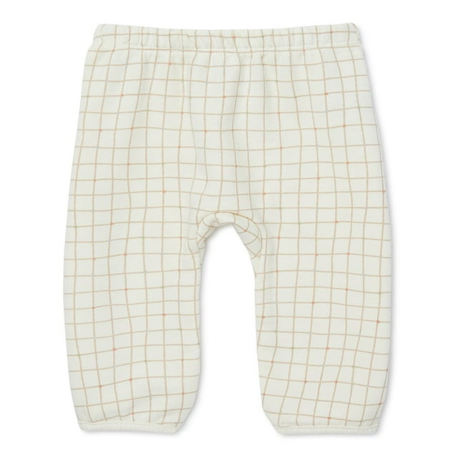 CHUANK Pantalon Jogger en Molleton Français à Imprimé pour Bébé Tailles 0-24 Mois